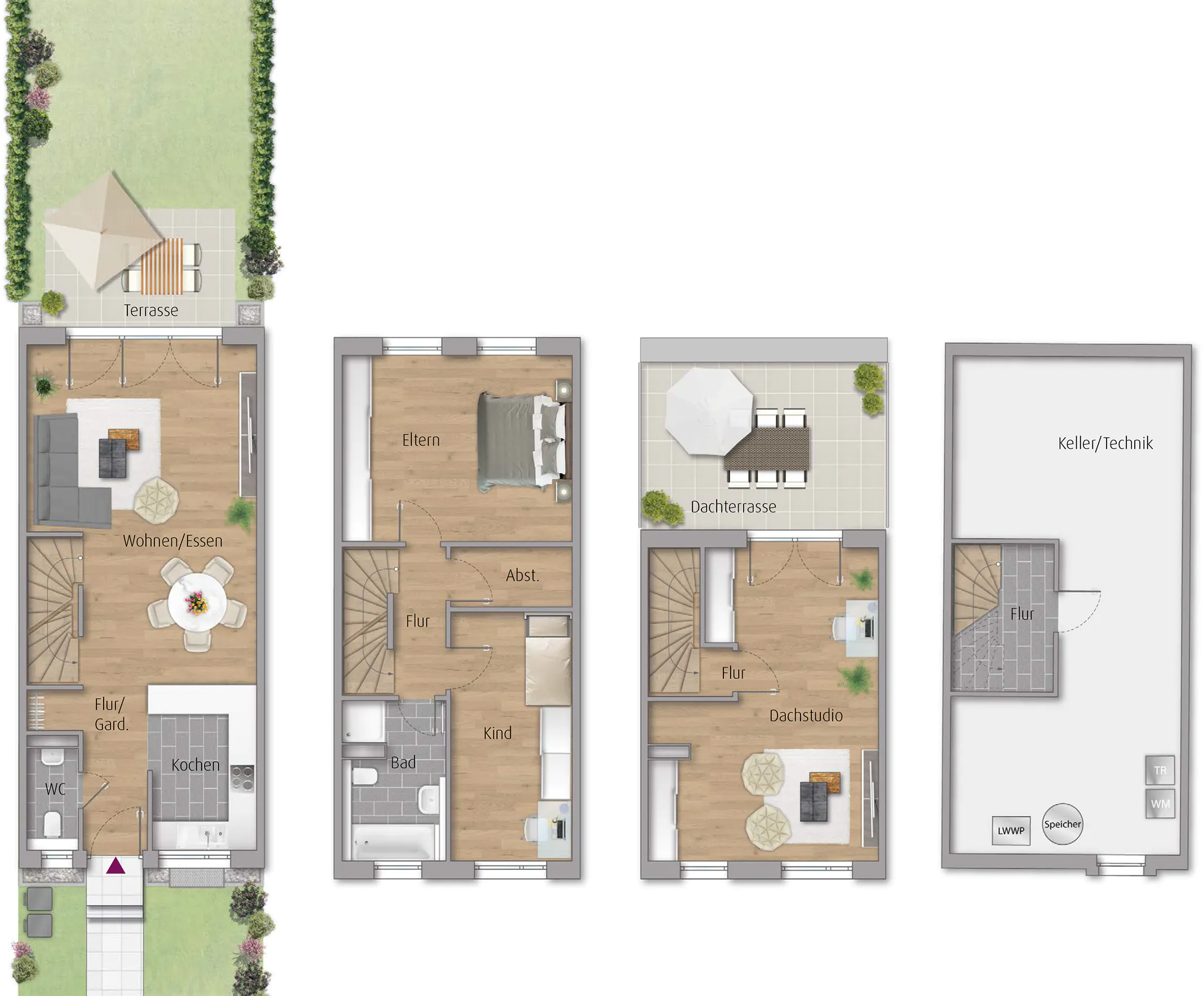 Grundriss Visualisierung