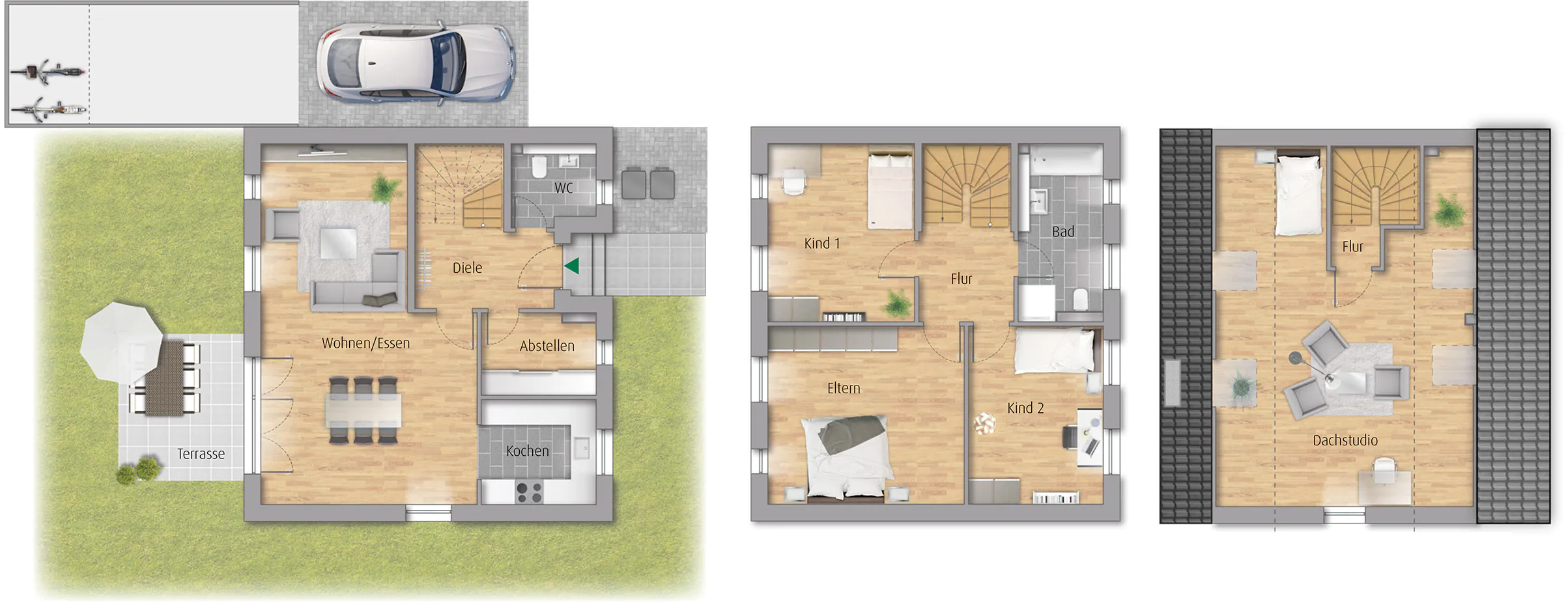 Grundriss Visualisierung
