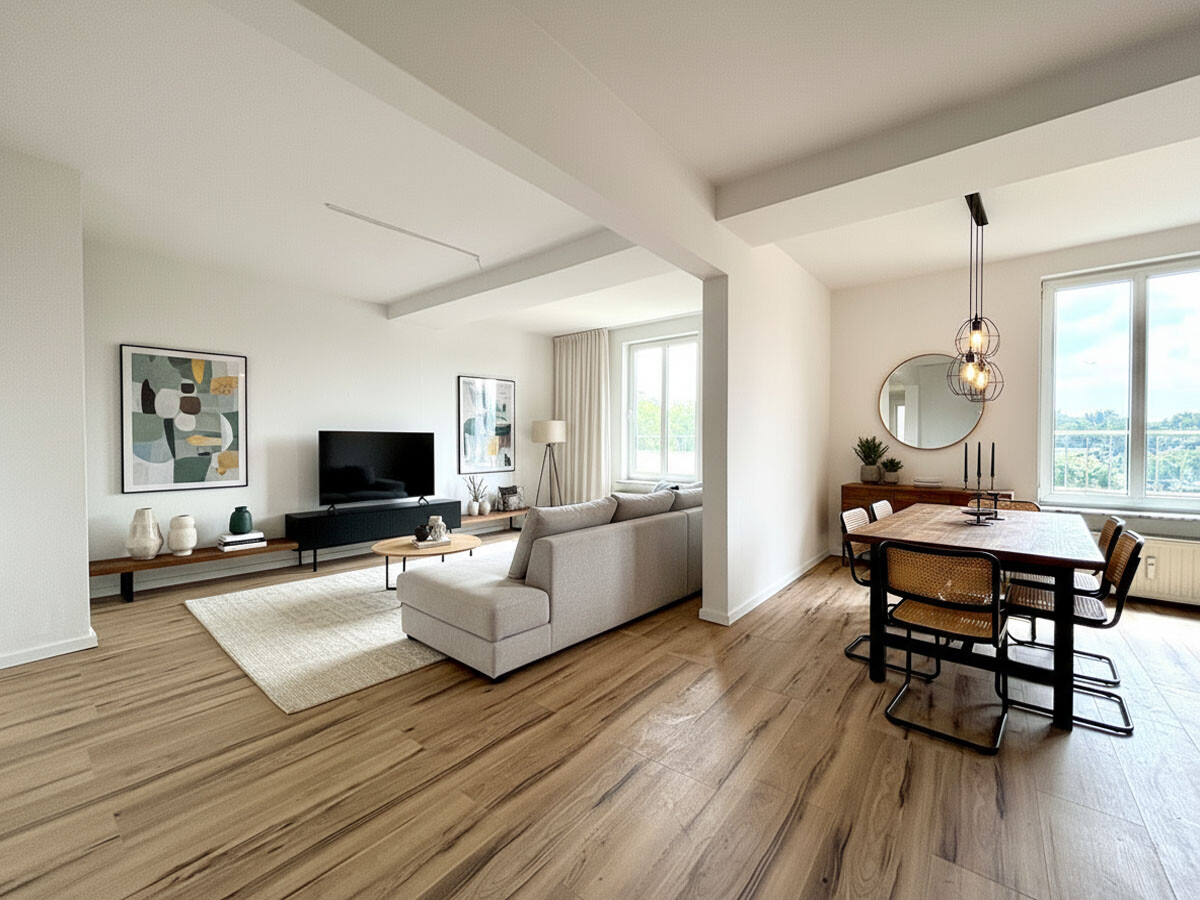 Stilvoll renovierte 2,5-Zimmer-Maisonette mit Dachterrasse in Essen-Holsterhausen