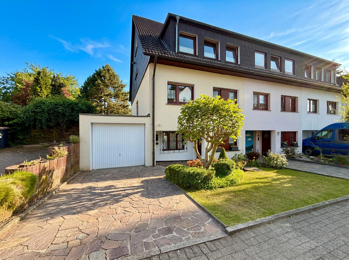 Gepflegtes Reiheneckhaus in Bochum-Eppendorf mit Wellnessoase