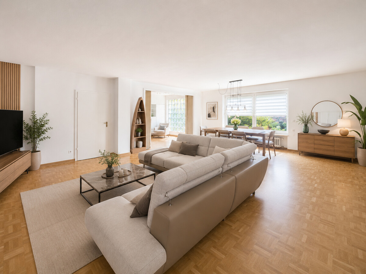 Großzügige Erdgeschosswohnung mit Terrasse und Garten in Bochum Höntrop